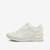 White women's leather sneakers Michael Kors Billie - Women's