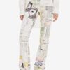 White women's patterned trousers Desigual Nicole - Women's