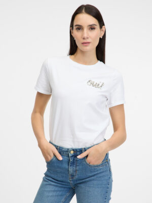 White women's short-sleeved T-shirt ORSAY - Women's
