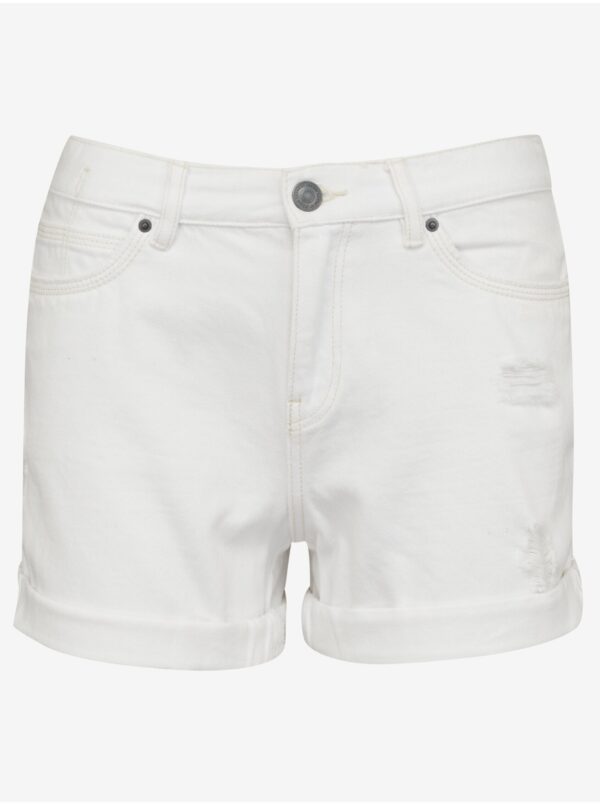 White women's shorts CAMAIEU - Women's