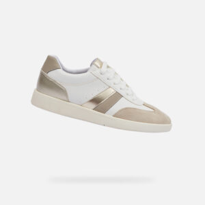 White women's sneakers Geox Meleda - Women's
