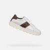 White women's sneakers Geox Spherica Ecub-1 - Women's