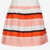 White women's striped skirt CAMAIEU - Women's