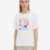 White women's t-shirt Tom Tailor - Women's