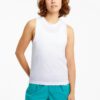 White women's tank top Puma Evide Mesh - Women's