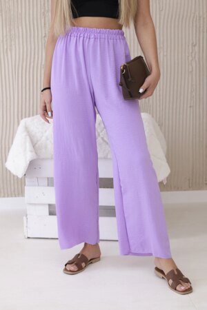 Wide legs purple