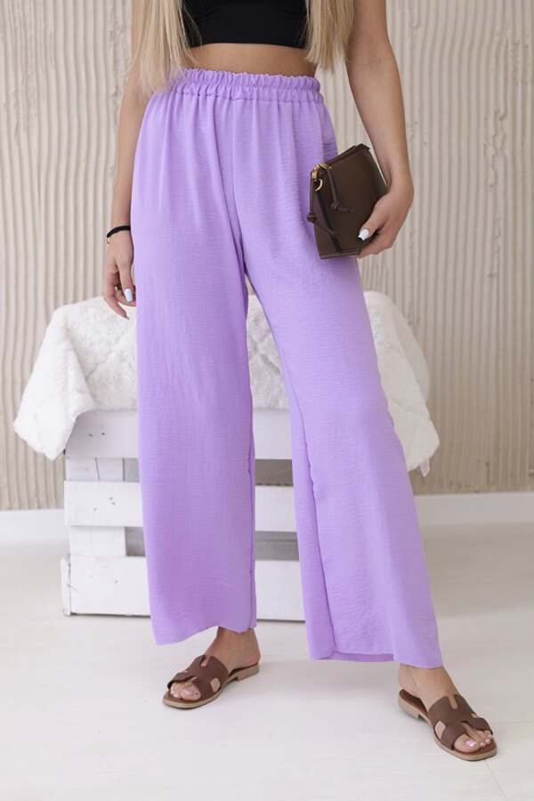 Wide legs purple
