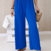 Wide trousers cornflower blue