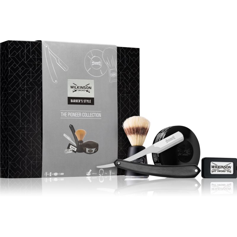 Wilkinson Sword Barbers Style Pioneer Collection borotválkozási készlet uraknak-Ár