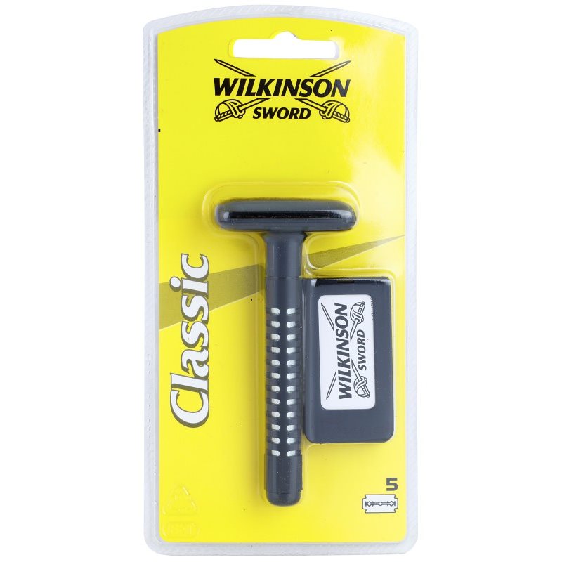Wilkinson Sword Classic borotválkozó készülék + tartalék pengék 5 db-Eredeti