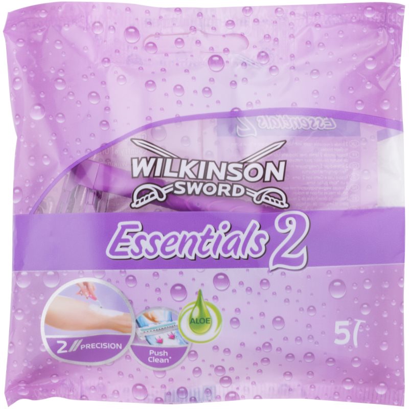 Wilkinson Sword Essentials 2 eldobható borotvák hölgyeknek 5 db-Eredeti