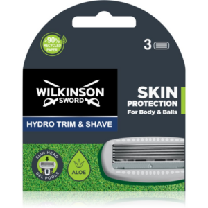Wilkinson Sword Hydro Trim and Shave Skin Protection For Body and Balls tartalék kefék 3 db-Ár