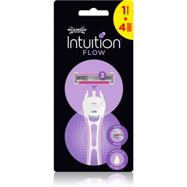 Wilkinson Sword Intuition Flow Hybrid női borotva tartalék pengék 4 db-Ár