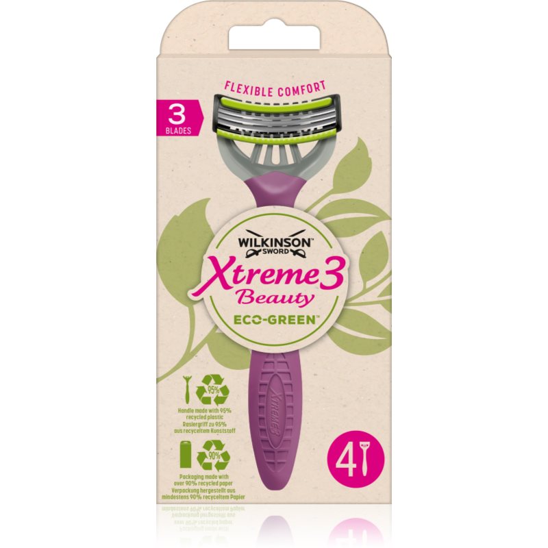 Wilkinson Sword Xtreme 3 Beauty Eco Green eldobható borotva 4 db-Ár