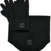 Winter fleece set for kids black