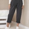 Włoski Trousers Punto Milano Winter graphite