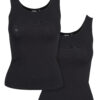 Women's 2-pack Basic Stretch Top black
