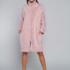 Women's Arena Long Sleeve Bathrobe - Powder Pink