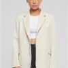 Women's Basic Blazer Cream