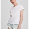Women's Basic Box T-shirt in white