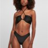 Women's Bikini Recycled Hot V Black