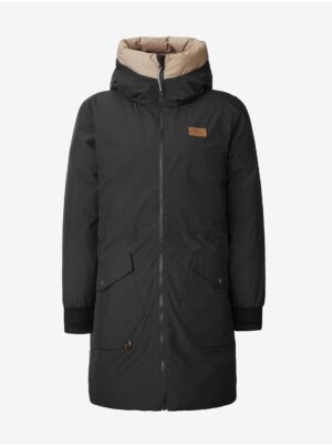 Women's Black Coat Picture - Women