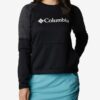 Women's Black Fleece Sweatshirt Columbia Windgates™ - Women