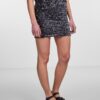 Women's Black Sequin Skirt Pieces Kam - Women