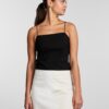 Women's Black Tank Top Pieces Kiwi - Women