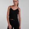 Women's Black Tank Top Pieces Nukisa - Women