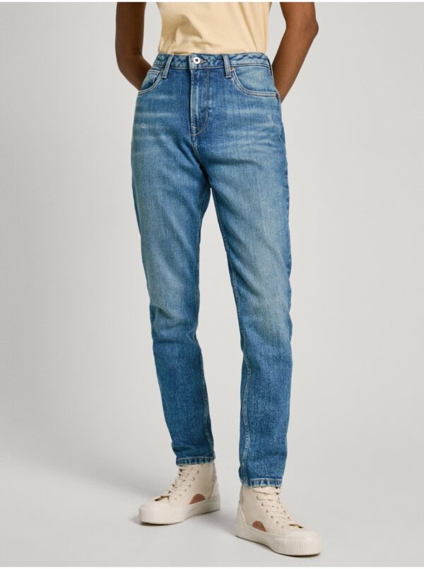 Women's Blue Straight Fit Jeans Pepe Jeans - Women