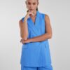 Women's Blue Vest Pieces Tally - Women