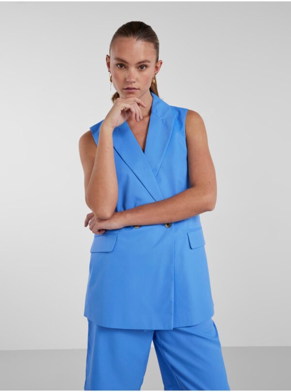 Women's Blue Vest Pieces Tally - Women