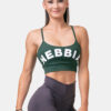 Women's Bra Nebbia Hero Classic Hero sports bra dark green L
