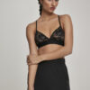 Women's Bra Triangle Laces Black