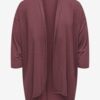 Women's Burgundy Cardigan ONLY CARMAKOMA New Carma - Ladies