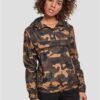 Women's Camo Pull Over Woodcamo Jacket
