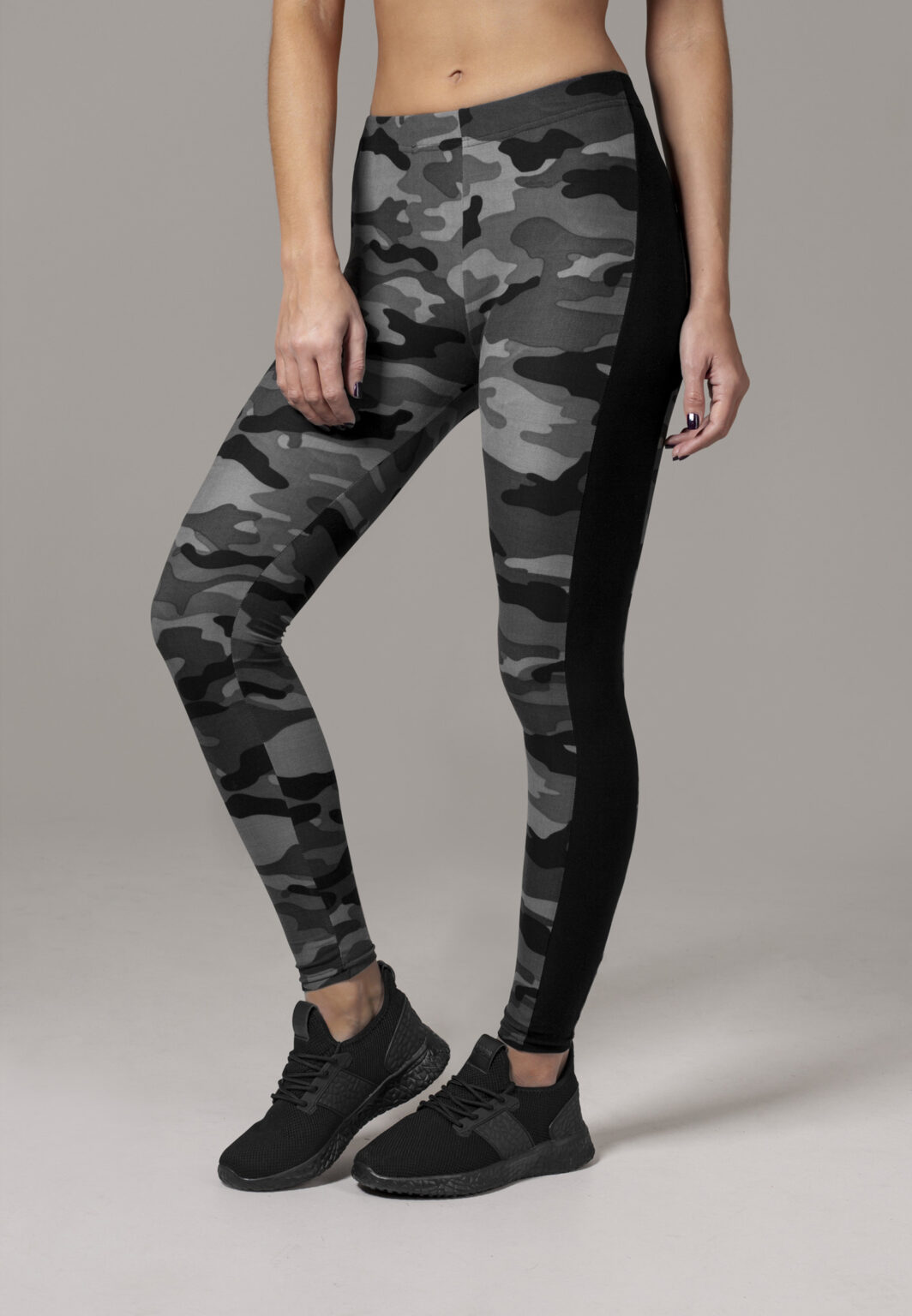 Women's Camo Stripe darkcamo/blk leggings