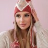Women's Cap with Long Ears Eunika K322 Foxy