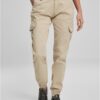 Women's Cargo High Waisted Concrete Trousers