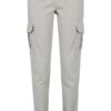 Women's Cargo Jogging Pants High Waisted Concrete