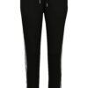 Women's College Contrast Sweatpants Black/White/Black