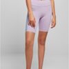 Women's Color Block Cycle Lilac/Violablue Shorts