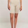 Women's Color Block Cycle Softseagrass/White Shorts