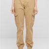 Women's Cotton Twill Utility Pants Beige