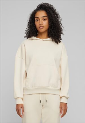 Women's Cozy Oversized Hoody Sweatshirt Cream Women's Cozy Oversized Hoody Sweatshirt Cream