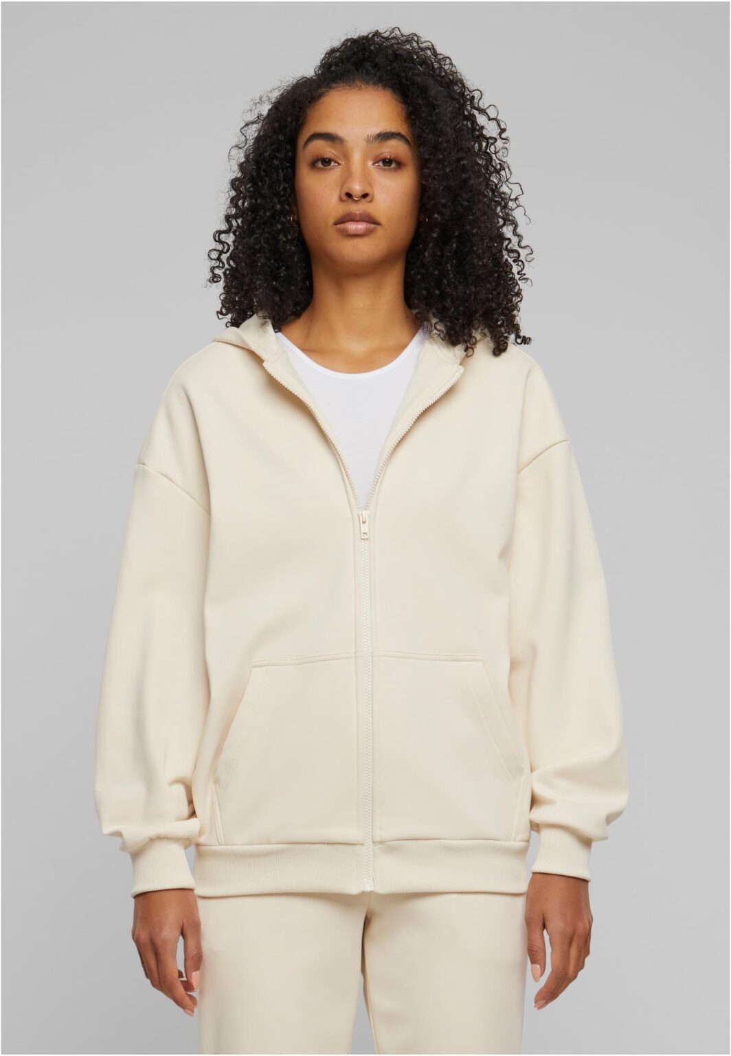 Women's Cozy Oversized Hoody sand sweatshirt