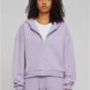 Women's Cozy Short Hoody lilac sweatshirt