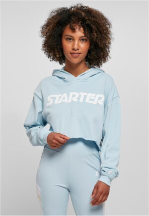Women's Cropped Hoody Starter Ice-Blue Women's Cropped Hoody Starter Ice-Blue