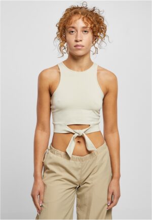 Women's Cropped Knot Top Softseagrass Women's Cropped Knot Top Softseagrass